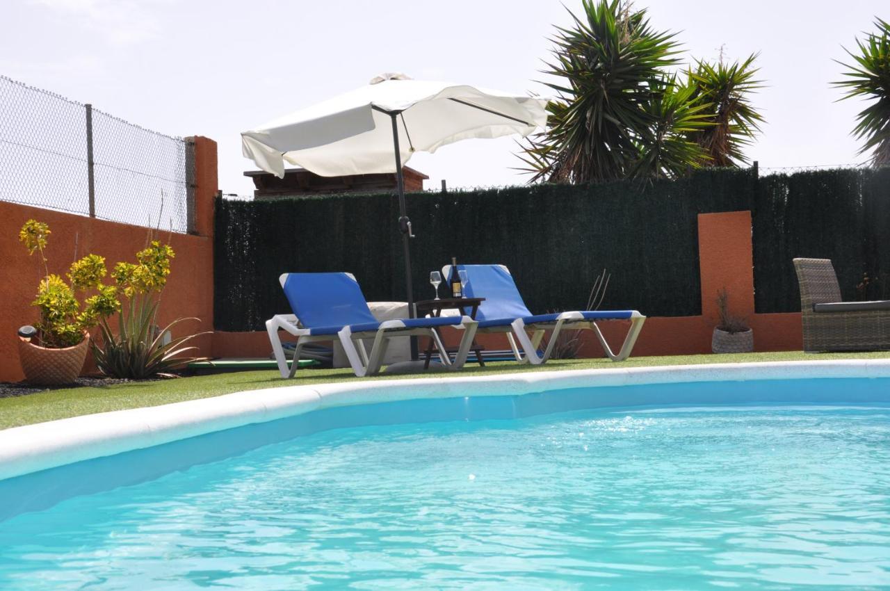 Eco Villa White Suite With Climatized Pool Caleta de Fuste Extérieur photo