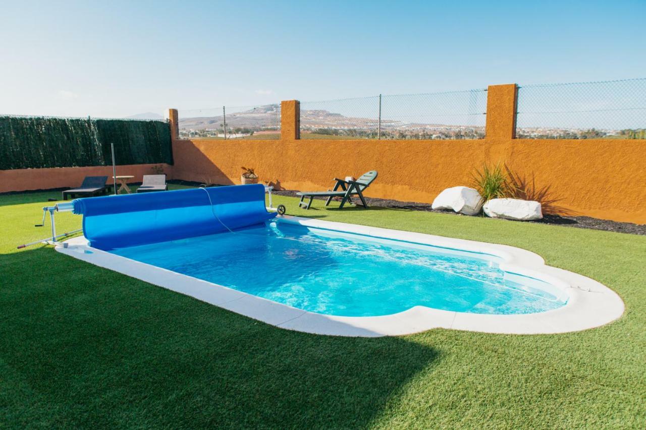 Eco Villa White Suite With Climatized Pool Caleta de Fuste Extérieur photo