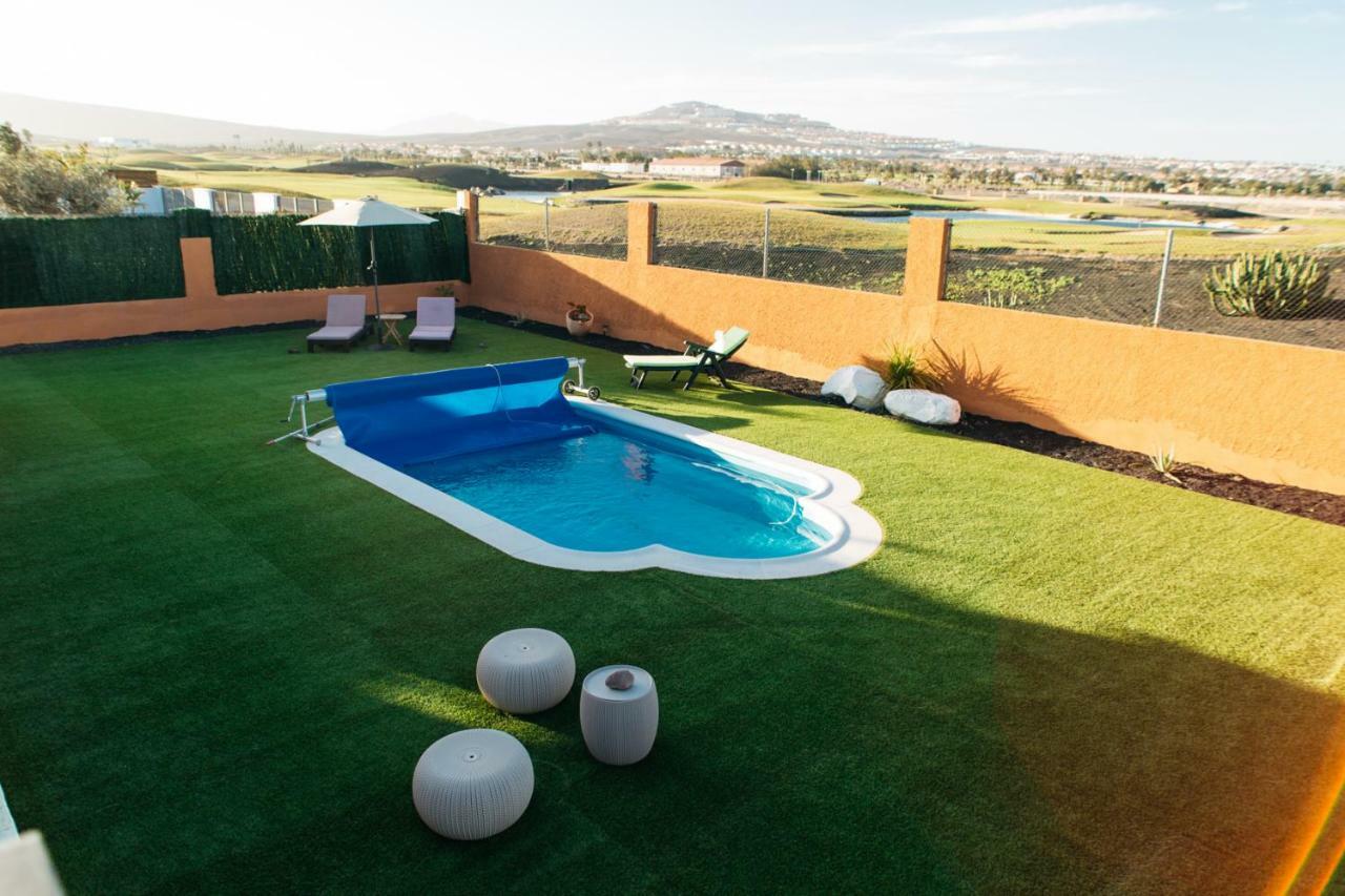 Eco Villa White Suite With Climatized Pool Caleta de Fuste Extérieur photo