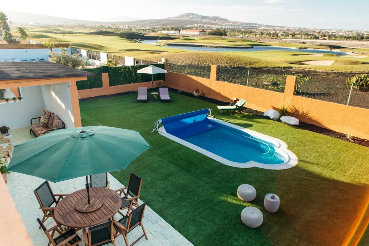 Eco Villa White Suite With Climatized Pool Caleta de Fuste Extérieur photo