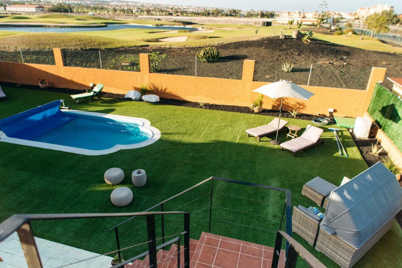 Eco Villa White Suite With Climatized Pool Caleta de Fuste Extérieur photo