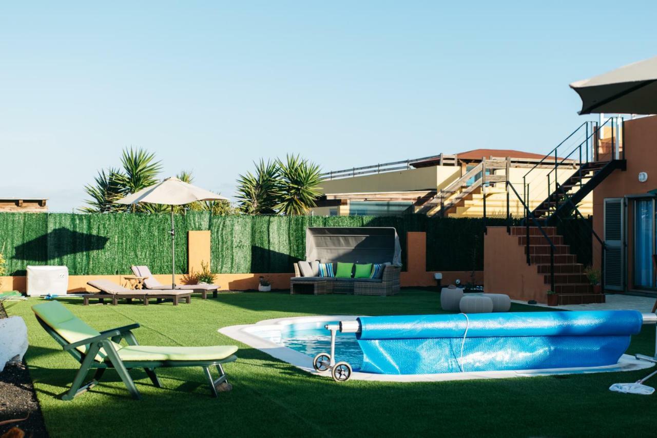 Eco Villa White Suite With Climatized Pool Caleta de Fuste Extérieur photo